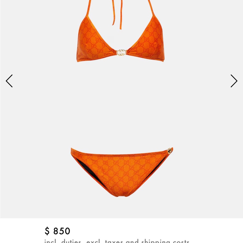 Gucci GG Monogram bikini